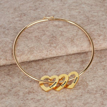 Customizable Stainless Steel 'DEVOTION' Love Bracelet